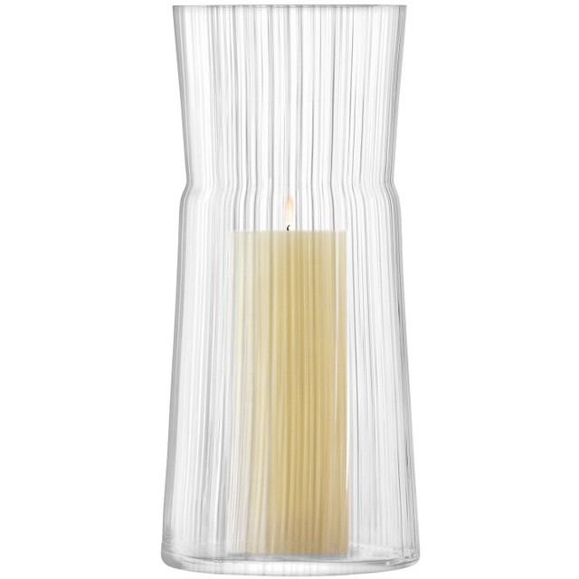 Gio Line Lantern/Vase H18.5cm Clear