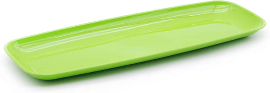 Rectangular Plastic Serving Plate Large