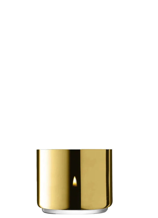 Chevron Tealight Holder Gold Set of 4