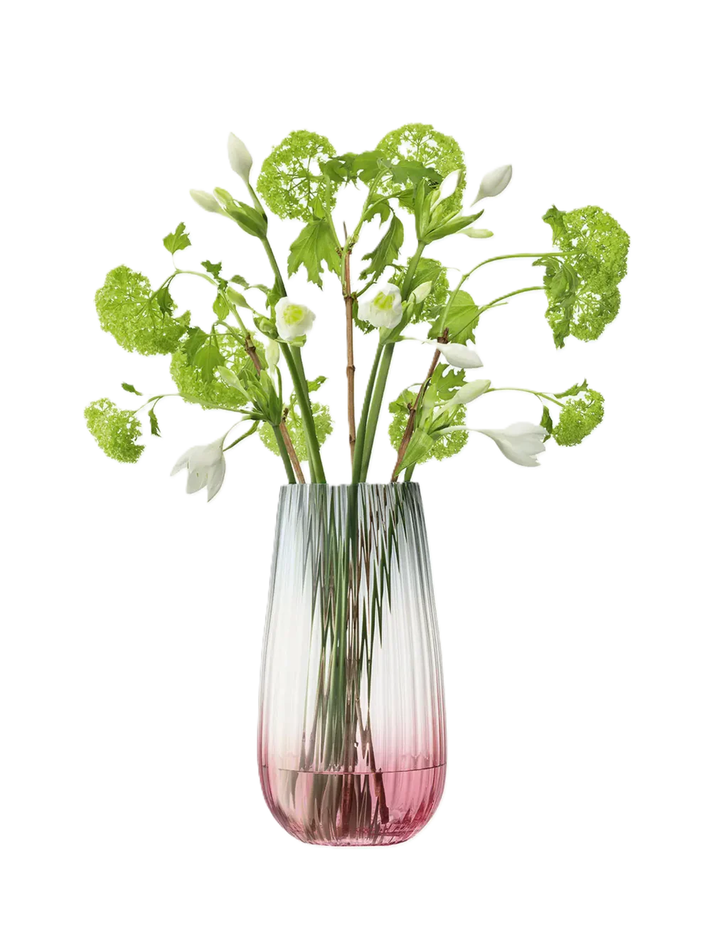 Dusk Vase H28cm Pink/Grey