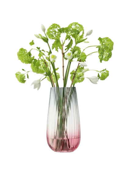 Dusk Vase H28cm Pink/Grey