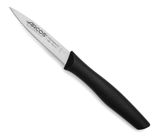 PARING K. BLACK SERRATED 85 MM. BOX - NOVA