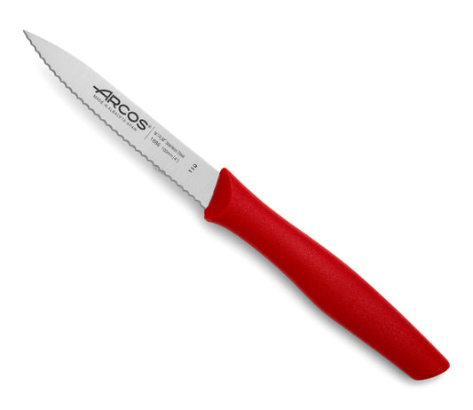 PARING K. RED SERRATED 100 MM. D. BOX - NOVA