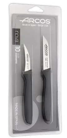 2 PC. PARING K. SET BLACK BLISTER - NOVA