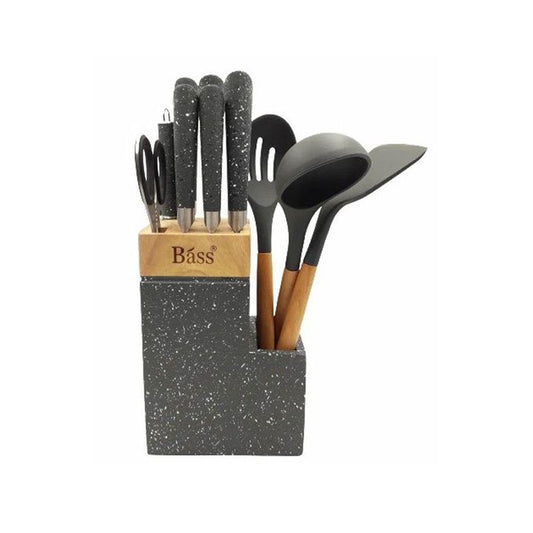 BS-1 Kitchen Knife Set 11pcs with Stand