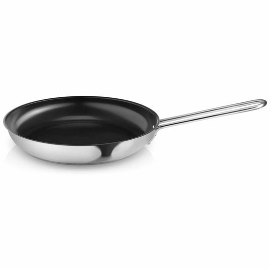 Stainless steel frying pan - 30 cm - ceramic Slip-Let®️ non-stick