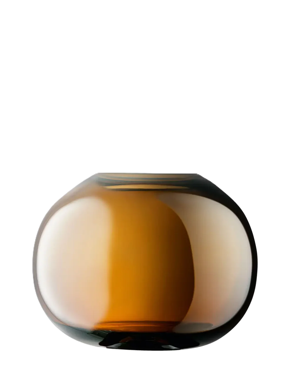 Epoque Vase H13.5cm Amber/Lustre