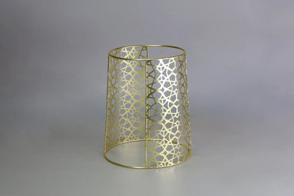 Elevation 12-Inch Round Gold Stand side view