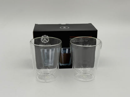 Double Wall Juice Glass Set of 2