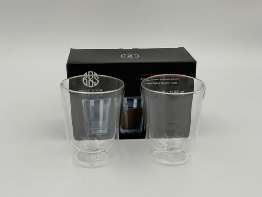Double Wall Glass 350 ml, 2 pcs/set