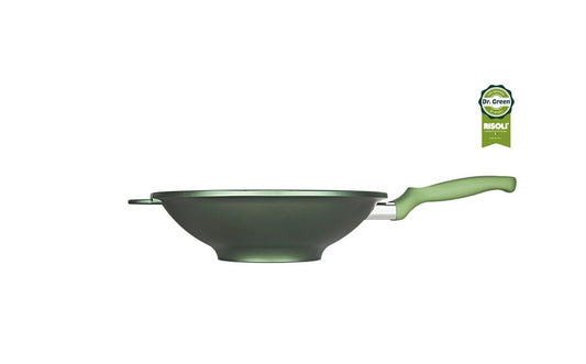 "Dr Green" Wok 30cm Green Stone
