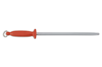 SHARPENING STEEL Red 300MM, Carbon Steel Chromium Coated Polypropylene, Arcos