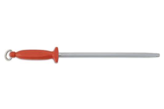 SHARPENING STEEL Red 300MM, Carbon Steel Chromium Coated Polypropylene, Arcos