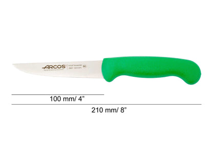 Paring/Vegetable K. GREEN 100 MM. D. SLEEVE - 2900, Arcos