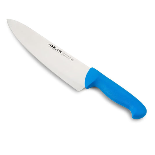 CHEF'S KNIFE 10" Blue 250 MM, NITRUM® Stainless Steel, Polypropylene (PP), Arcos