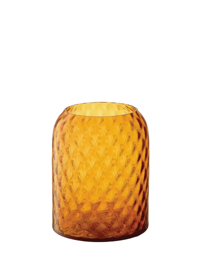 Dapple Vase Lantern Sun Amber