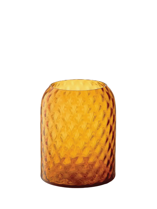 Dapple Vase Lantern Sun Amber