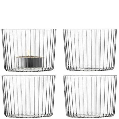 Gio Tealight Holder H6cm Line x 4