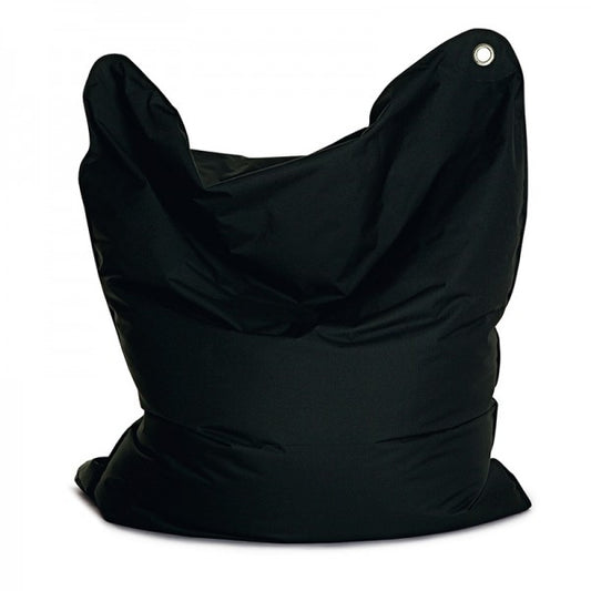 The Bull Deluxe Beanbag - Black  Fabric: Velvet B125 x H155 CM