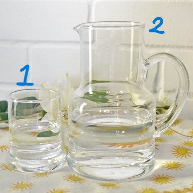 LSA Jug & Tumbler Set Clear