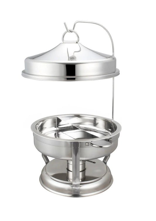 CHAFING DISH 201, 2-Division Food Pan