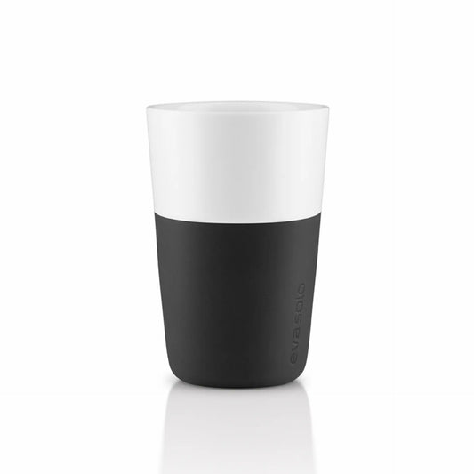 Cafe Latte Cup - 2pcs - Black - Eva Solo