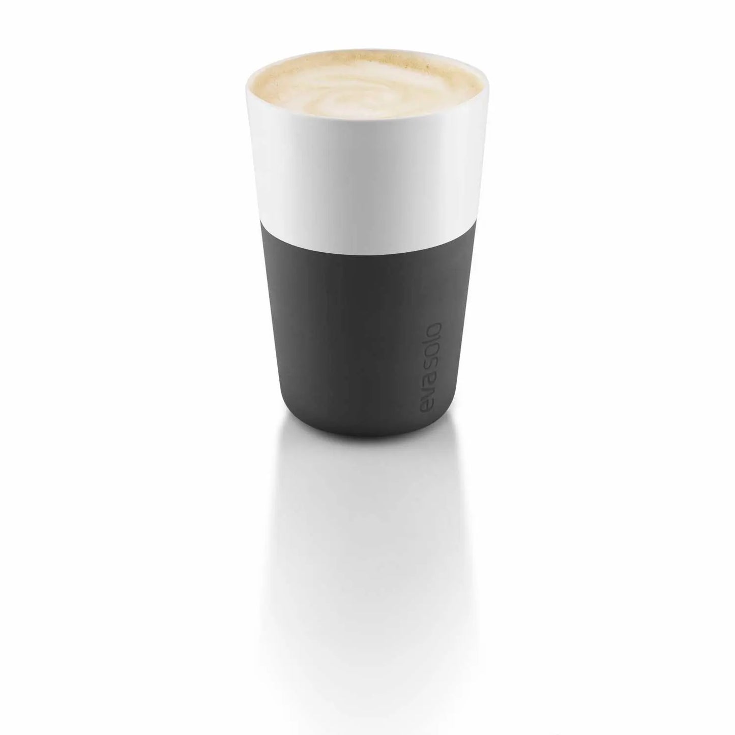 Cafe Latte Cup - 2pcs - Black - Eva Solo