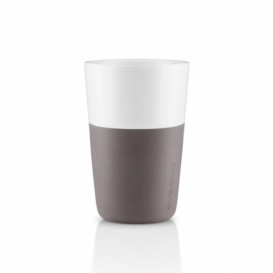 Cafe Latte Cup - 2pcs - Grey - Eva Solo