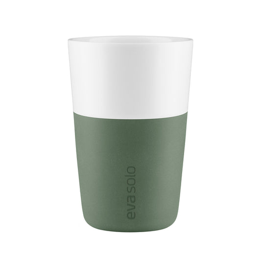 Cafe Latte Cup - 2pcs - Cactus Green