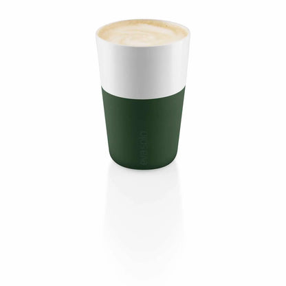 2 Cafe Latte Tumblers Emerald Green