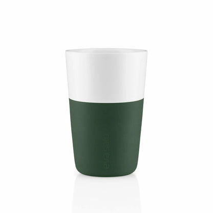 2 Cafe Latte Tumblers Emerald Green