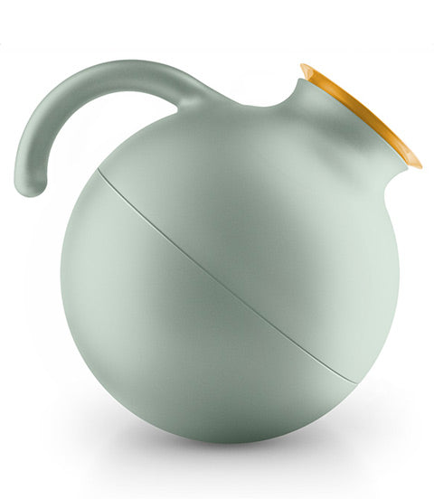 Vacuum Jug Globe 1.0L - Sage Gold Rim