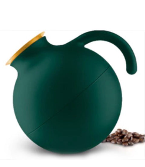 Vacuum Jug Globe 1.0L - Emerald Gold Rim