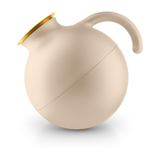 Vacuum Jug Globe 1.0L - Soft beige - Eva Solo