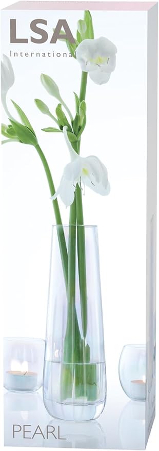 Pearl Vase H20cm Mother of Pearl