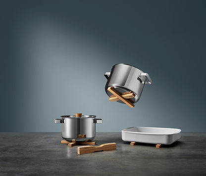 2 Magnetic Trivet Oak - Eva Solo