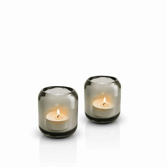 2 Acorn Tealight Holder Stone - Eva Solo