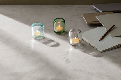 2 Acorn Tealight Holder Clear - Eva Solo