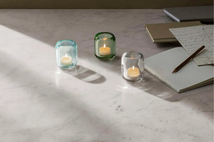 2 Acorn Tealight Holder - Laguna