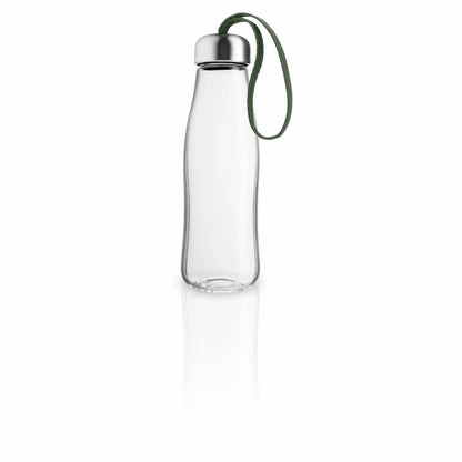 Glass drinking bottle - 0.5 liters - Cactus green