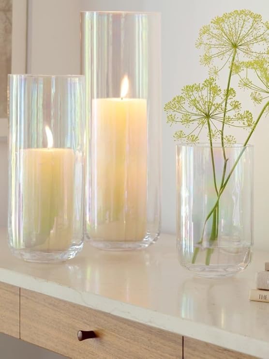 Pearl Lantern/Vase H28.5cm Mother of Pearl