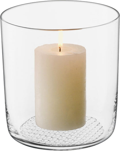 Market Glass Vase - Clear, H16cm