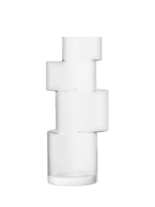 Tier Vase H35cm Clear