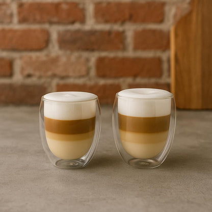 Double Wall Glass, Capacity: 80 ml, 2 pcs/set