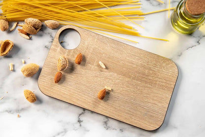 CUTTING BOARD NATURAL 240X140 MM. BOX - TABLAS