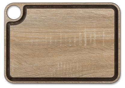 CUTTING BOARD NATURAL 330x230 MM. BOX - TABLAS.