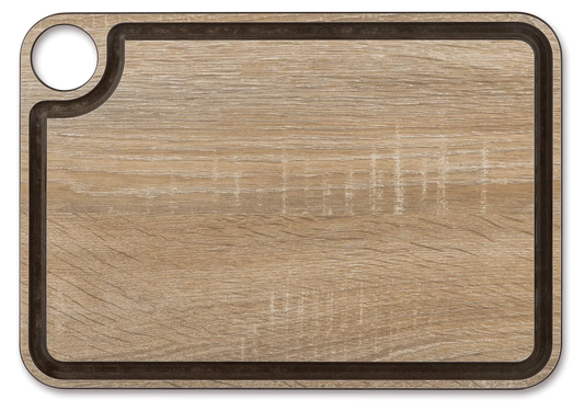 CUTTING BOARD NATURAL 330x230 MM. BOX - TABLAS.