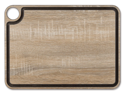 CUTTING BOARD NATURAL 377x277 MM. BOX - TABLAS
