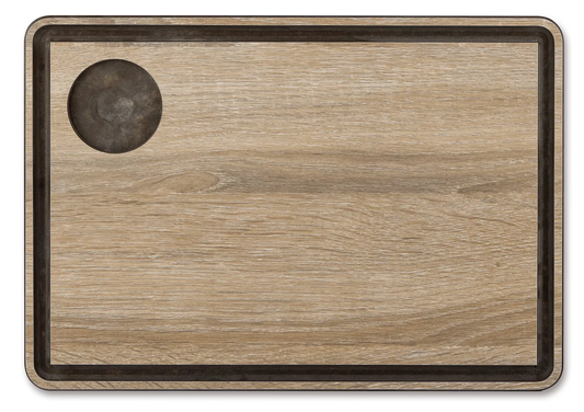 SERVING BOARD NATURAL 330X230 MM. BOX - TABLAS