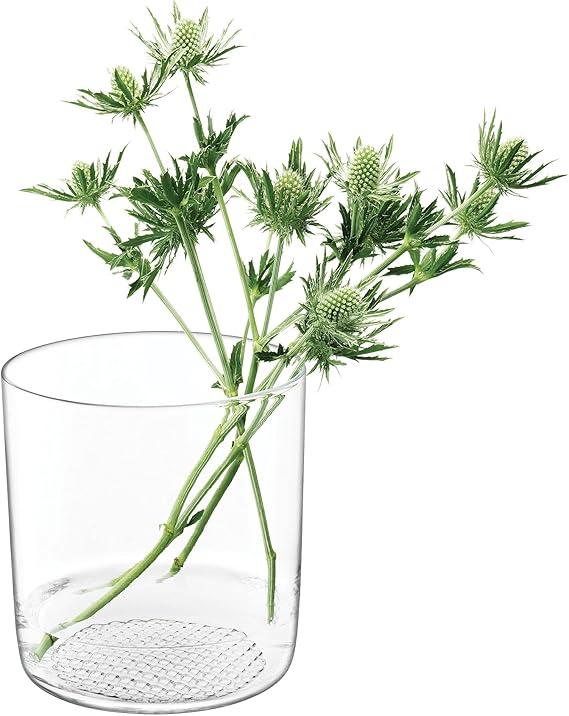 Market Glass Vase - Clear, H16cm